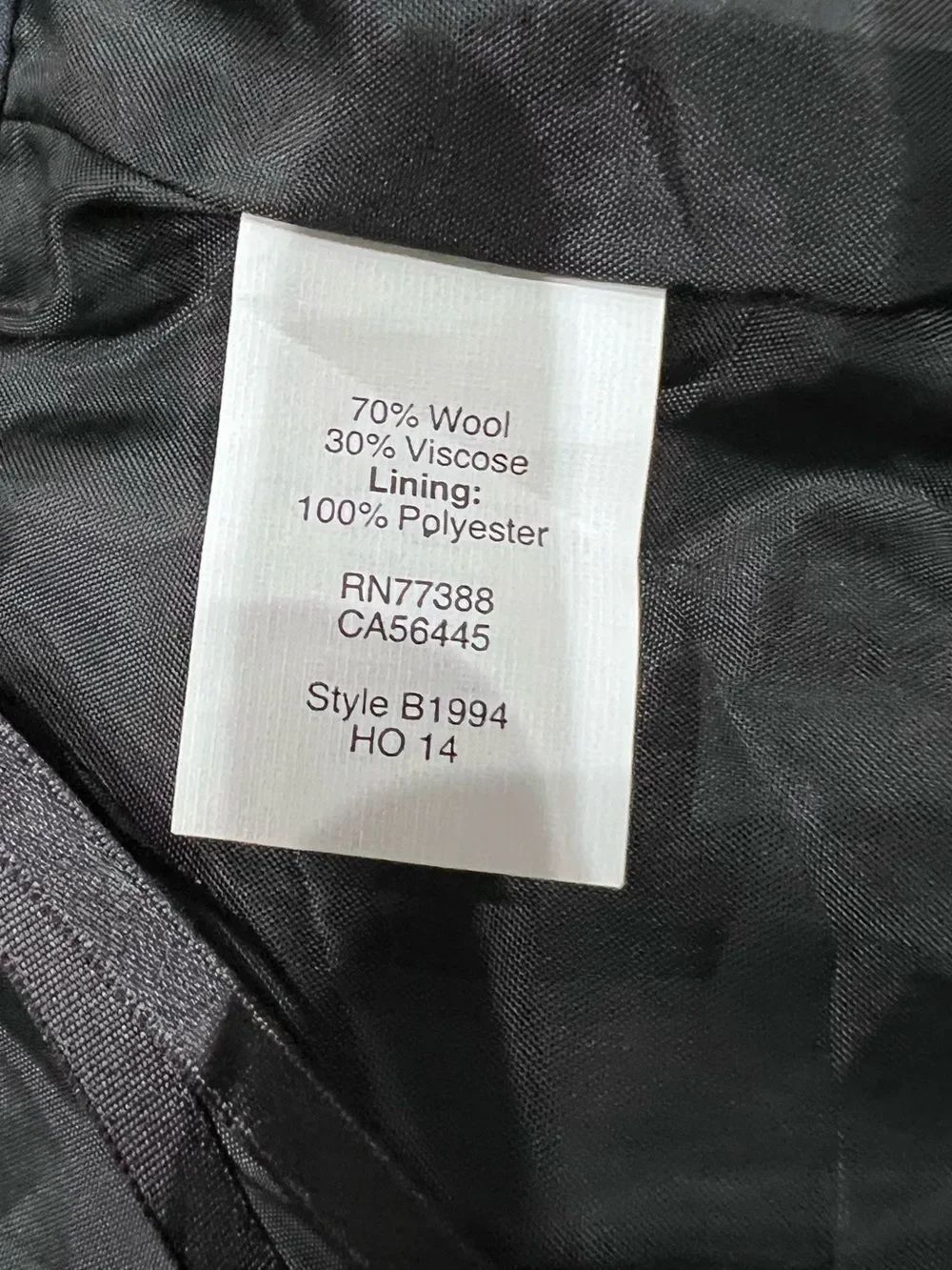 J.Crew Wool Pencil Skirt Charcoal Grey Size 0 - Picture 7 of 15